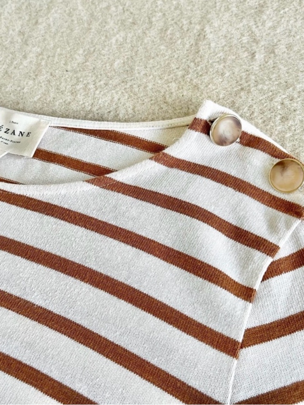 Sezane Colette Marinière sailor stripe top - Picture 7 of 10